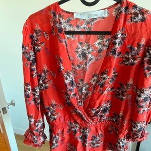 Red Iro Blouse